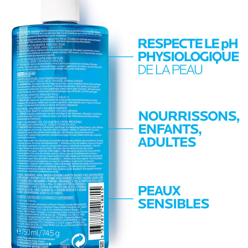 La Roche-Posay Lipikar Gel Lavant