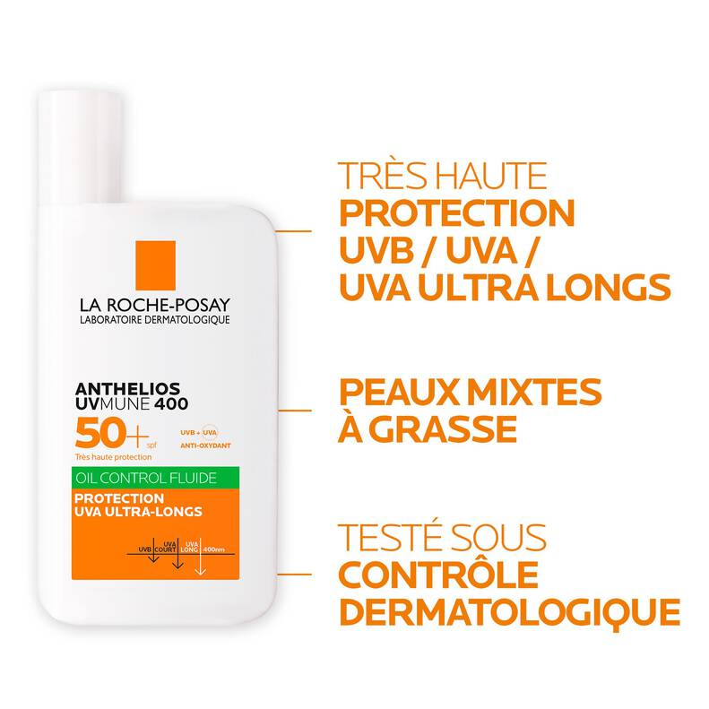 La Roche-Posay Anthelios Uvmune 400 Fluide Oil Control SPF50+