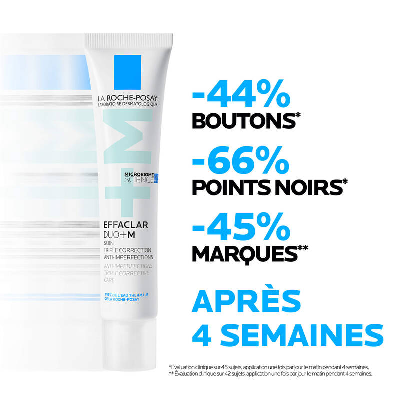 La Roche-Posay Effaclar Duo+M Soin Triple Action Anti-imperfections