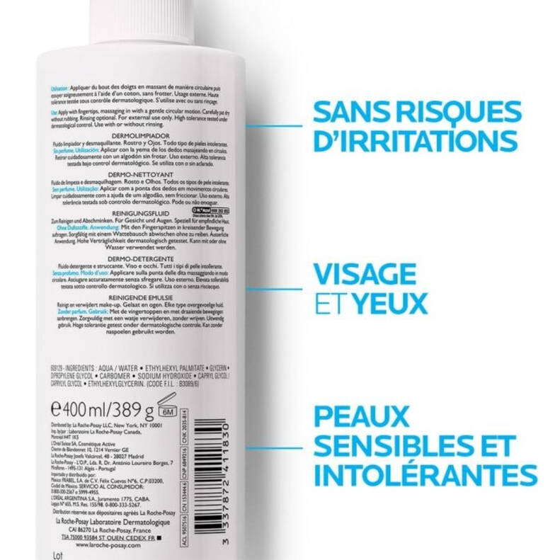 La Roche-Posay Toleriane Dermo-nettoyant flacon