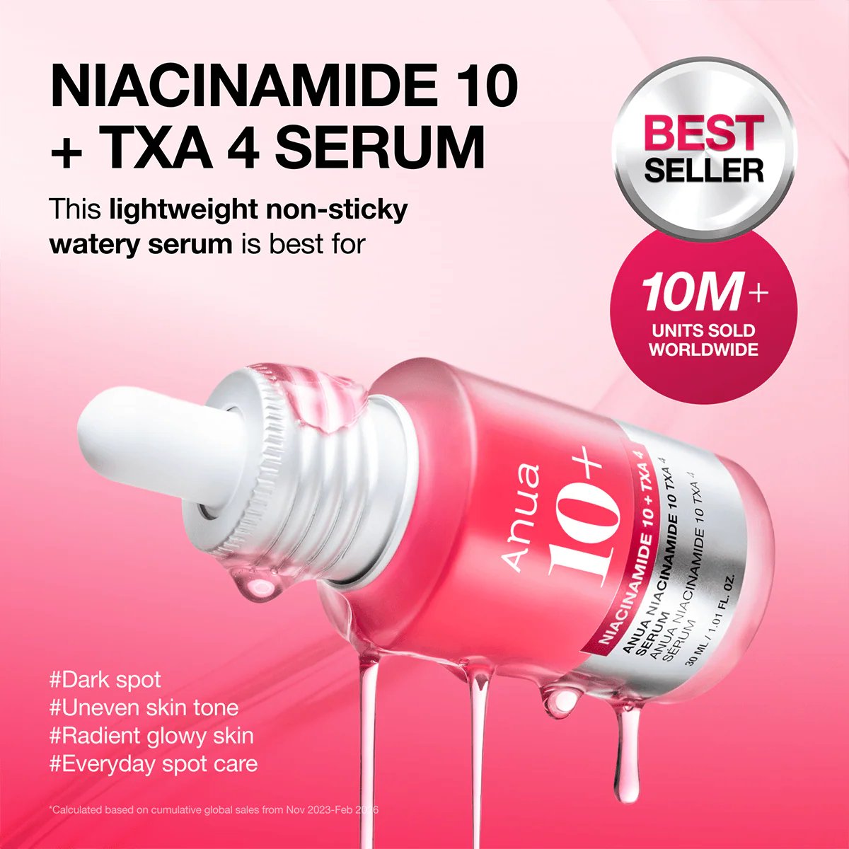 Anua Niacinamide 10% + TXA 4% Serum, photo 2